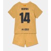 Baby Fußballbekleidung Barcelona Memphis Depay #14 Auswärtstrikot 2022-23 Kurzarm (+ kurze hosen)